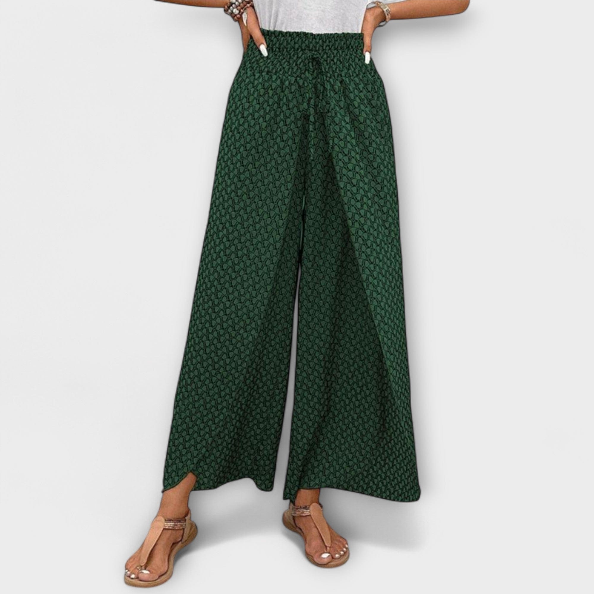 Chiara - Eleganckie Spodnie Palazzo