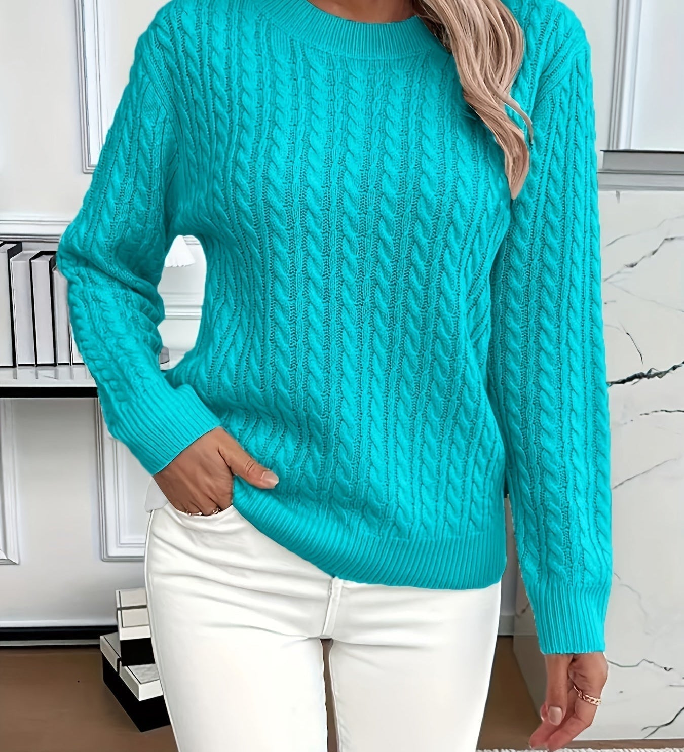 Bernila – Sweter w Warkocze