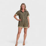 Nonette - Sukienka koszulowa w print leopardzi