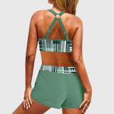 Janelle | Bikini Wysoki Stan Żebrowane