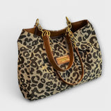 Gianna Boutique - Torba na ramię w leopardzim wzorze