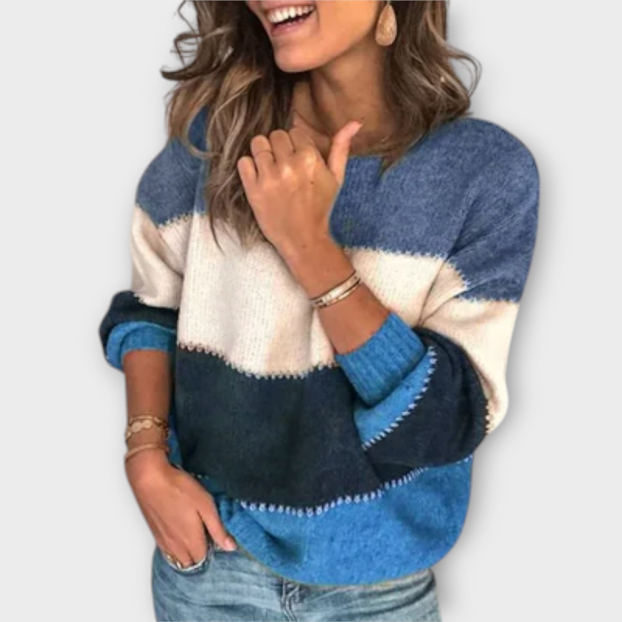Elisa - Sweter Casual i Wygodny