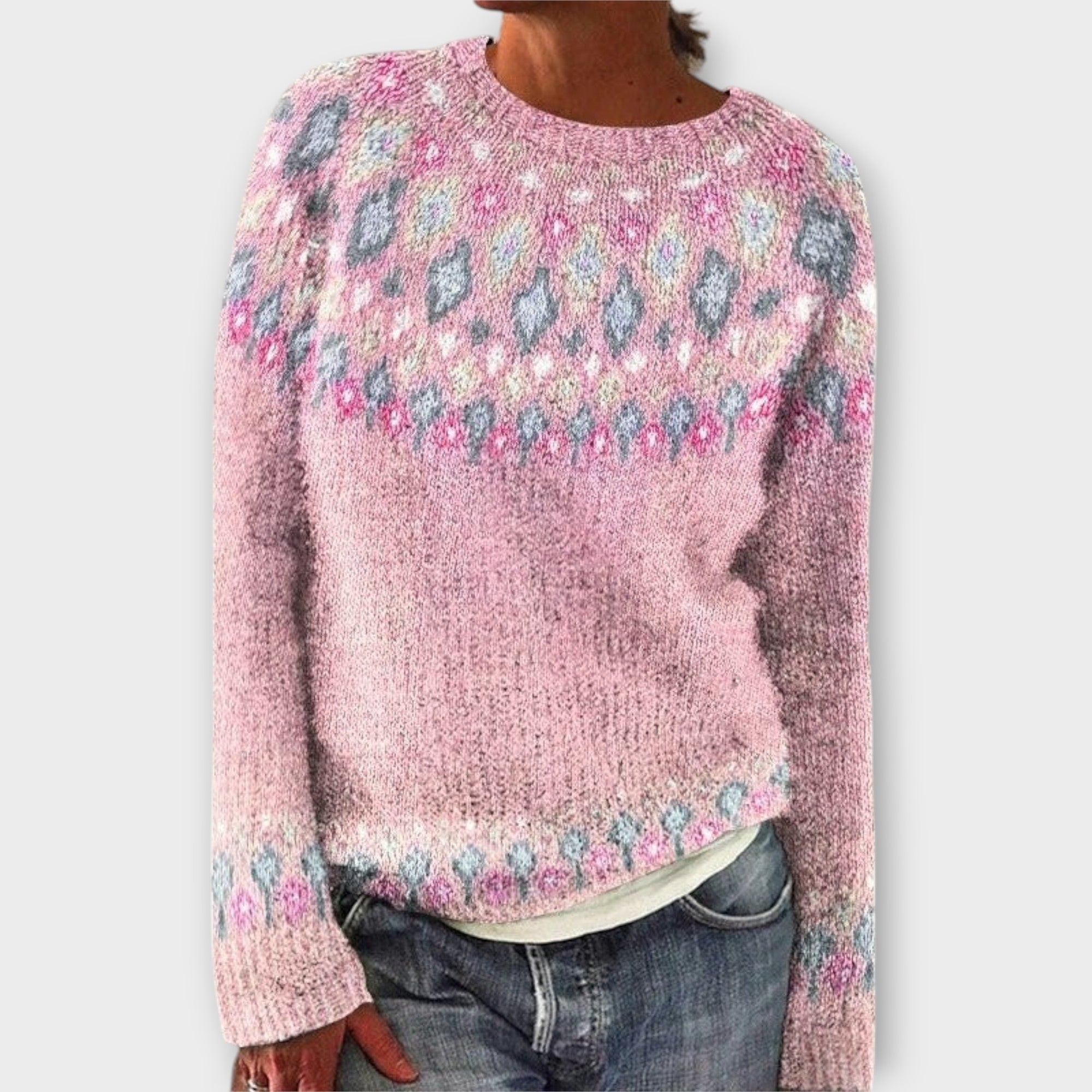 Devyn - Sweter casual i przytulny