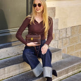 Juliette | Borsa Woven Strutturata Lucida