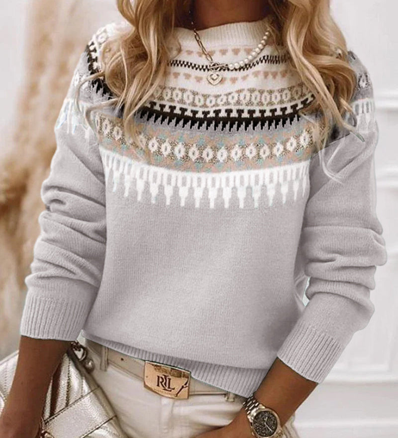 Kelly - Ciepły Sweter Tricot