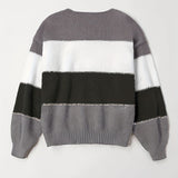 Livia - Sweter Color Block
