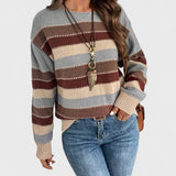 Maryanna - Casualny Sweter Vintage dla Kobiet