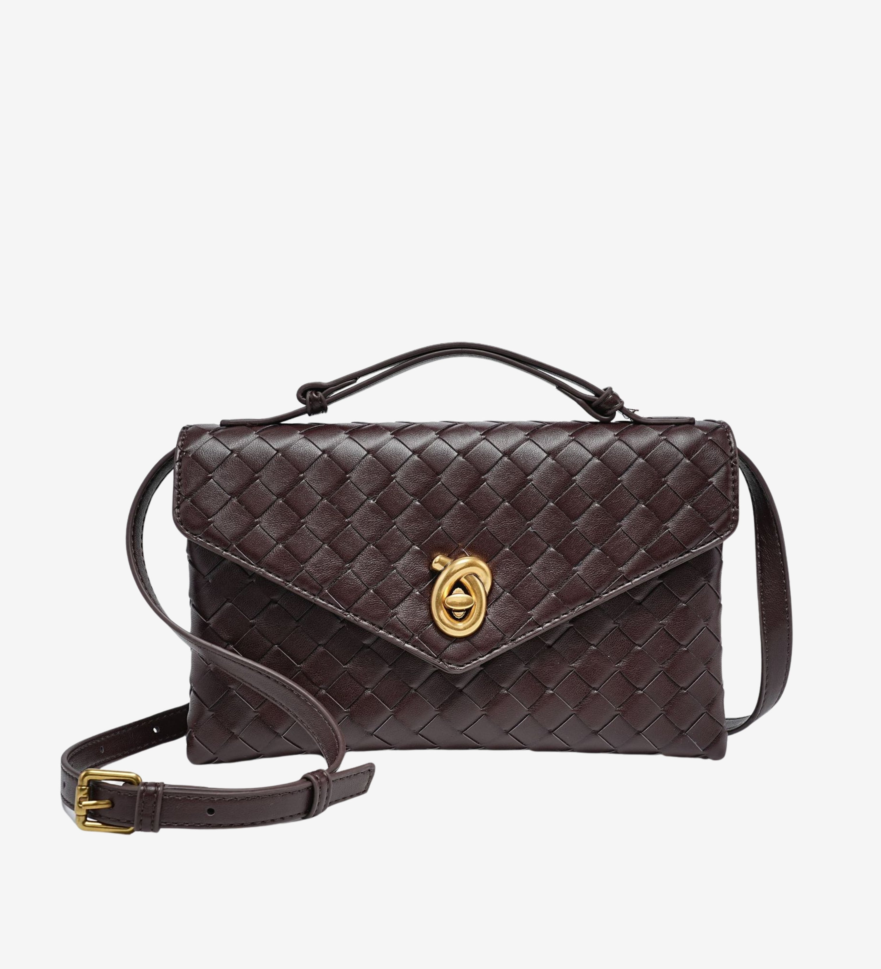 Sofia | Mini Torebka Crossbody z Teksturowanego Materiału