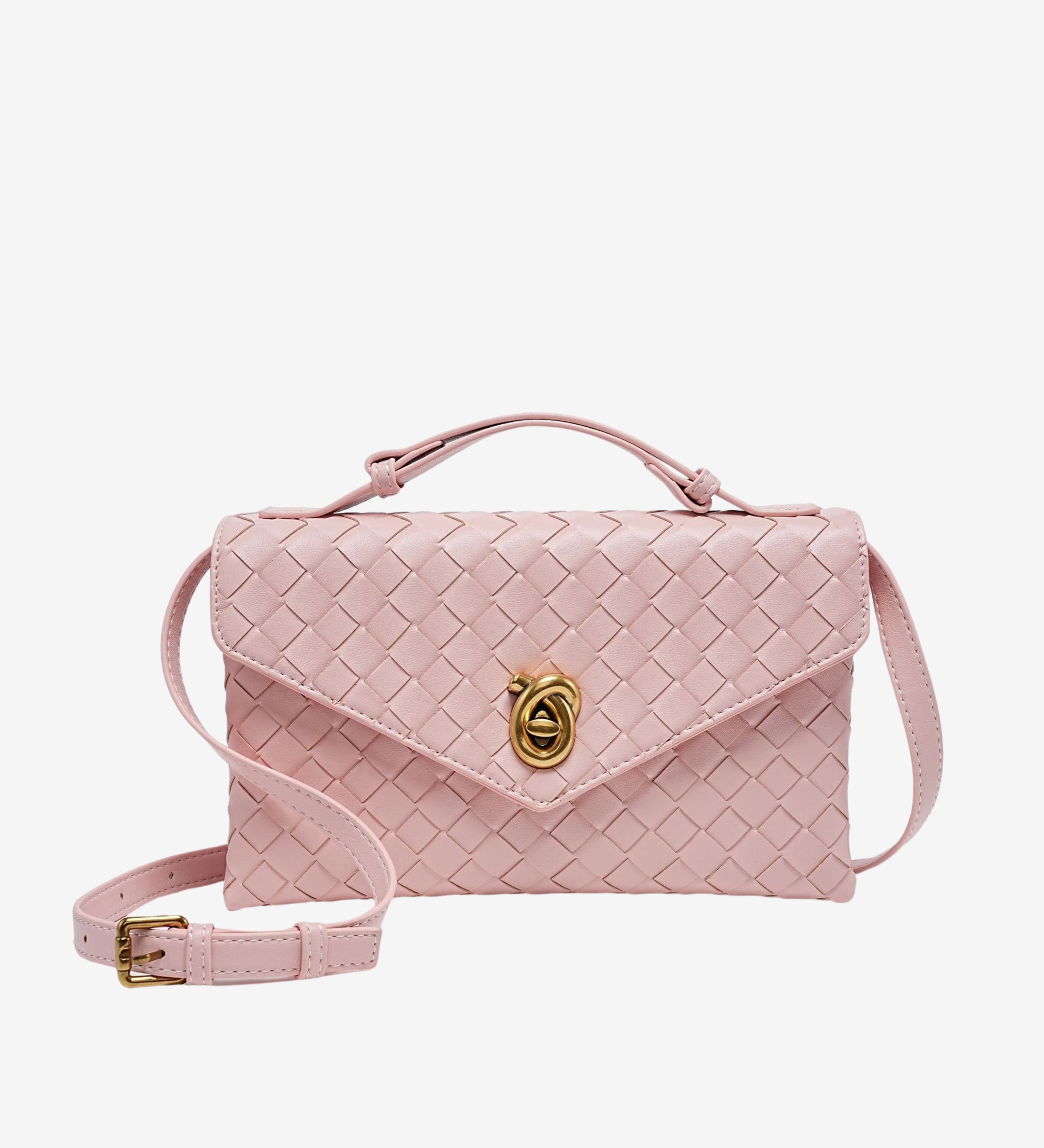 Sofia | Mini Torebka Crossbody z Teksturowanego Materiału