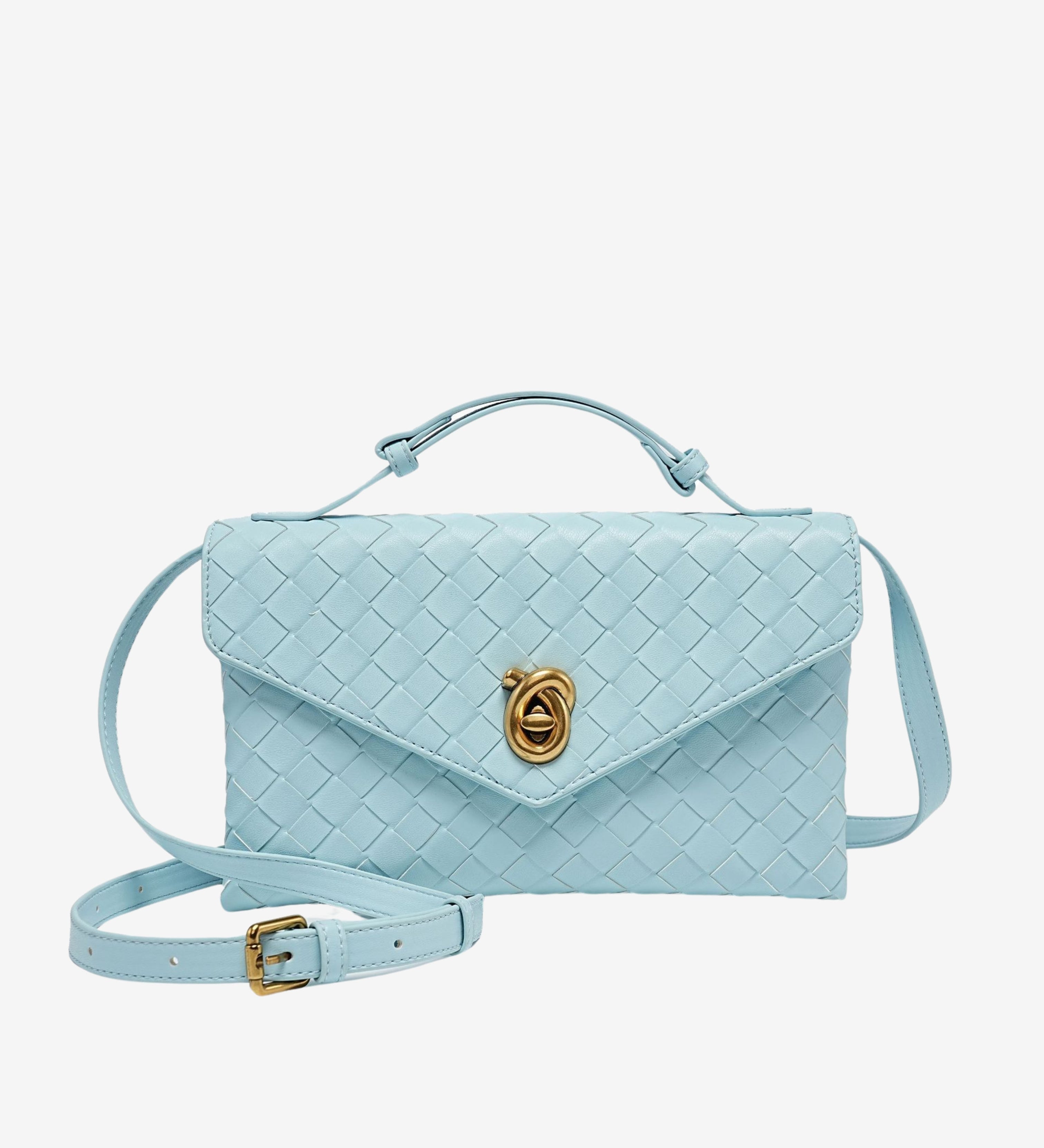 Sofia | Mini Torebka Crossbody z Teksturowanego Materiału
