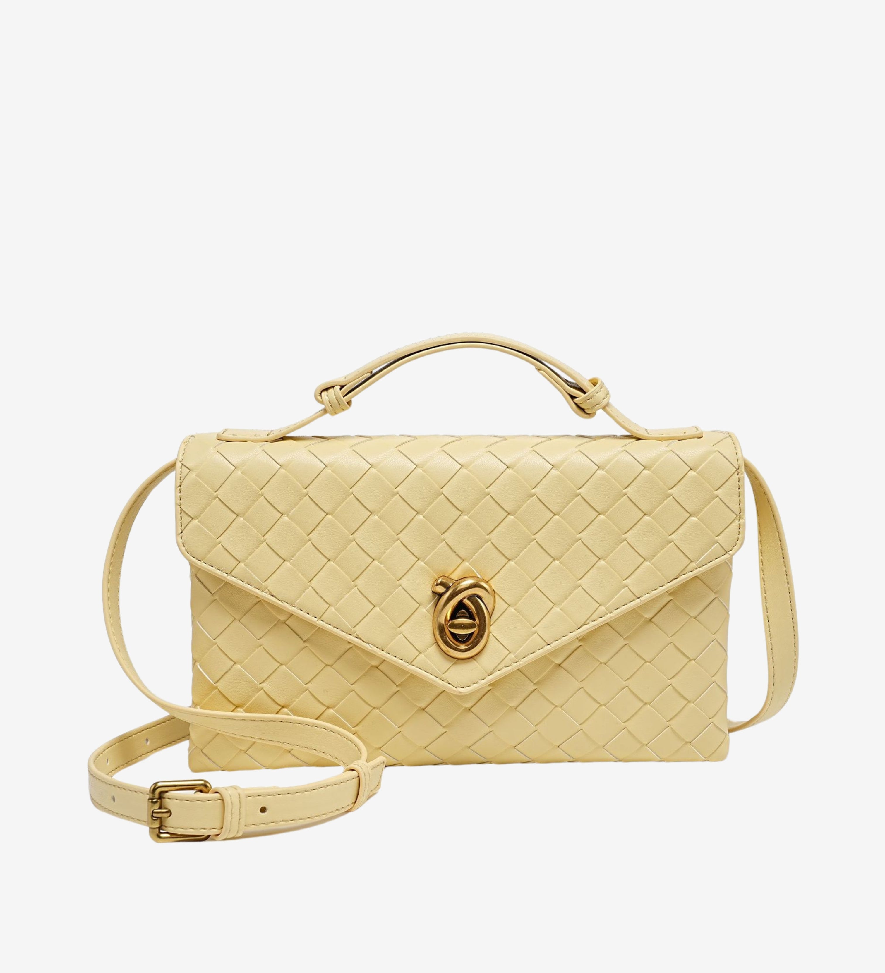 Sofia | Mini Torebka Crossbody z Teksturowanego Materiału