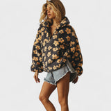 Daisy - Polarowy sweter Fioritura
