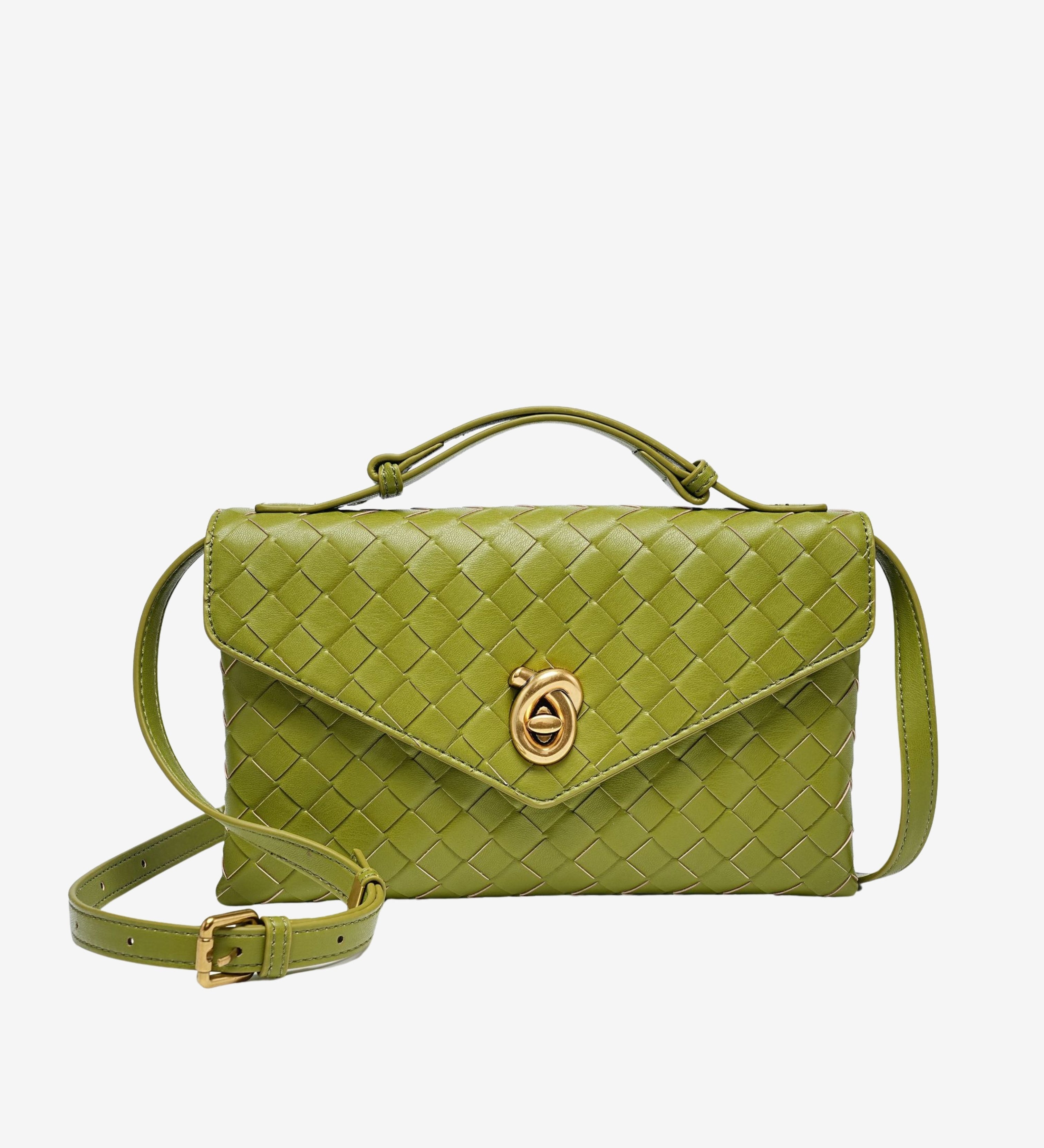 Sofia | Mini Torebka Crossbody z Teksturowanego Materiału