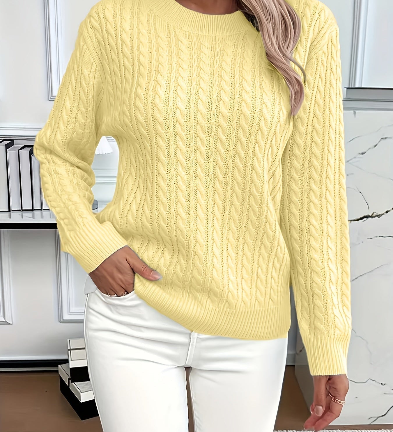 Bernila – Sweter w Warkocze