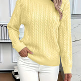 Bernila – Sweter w Warkocze