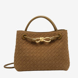 Malia | Kompaktowa Torba Woven z Regulowanym Paskiem