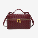 Juliette | Borsa Woven Strutturata Lucida
