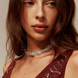 Willa | Naszyjnik Choker w Kształcie Spirali