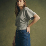 Arden Drape Bawełnka T-shirt