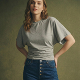 Arden Drape Bawełnka T-shirt