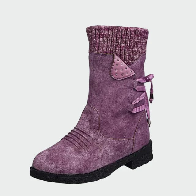 Eleganckie botki z zamszu