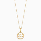 Rosalyette | Naszyjnik z Znakem Zodiaku w Złocie 18k