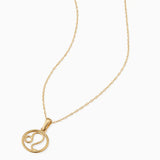 Rosalyette | Naszyjnik z Znakem Zodiaku w Złocie 18k