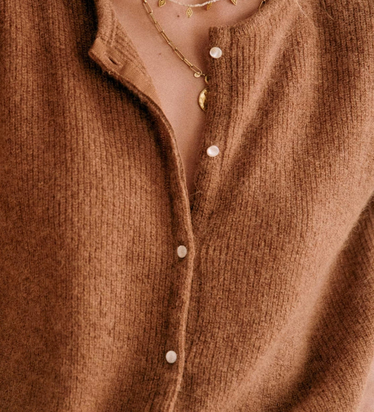 Nordycki dzianinowy top