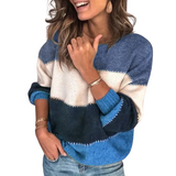 Erika - Wygodny Sweter w Paski