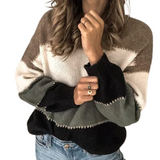 Erika - Wygodny Sweter w Paski
