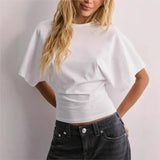 Arden Drape Bawełnka T-shirt