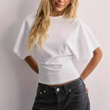 Arden Drape Bawełnka T-shirt