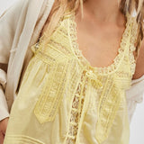 Fiorella Koronkowy Top