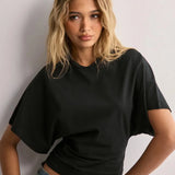 Arden Drape Bawełnka T-shirt