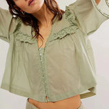 Bluzka Marais Ruffle