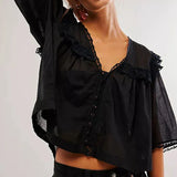 Bluzka Marais Ruffle