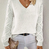 Martha - Sweter V-Neck Couture