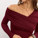 Top Clara Monroe z jednym ramiączkiem