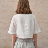 Boxy len crop top
