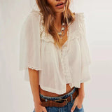 Bluzka Marais Ruffle