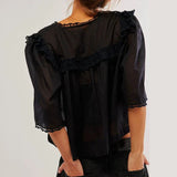 Bluzka Marais Ruffle