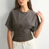 Arden Drape Bawełnka T-shirt