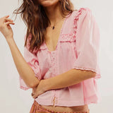 Bluzka Marais Ruffle