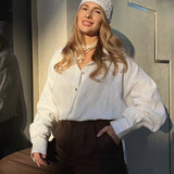 Luźna Koszula Bawełniana