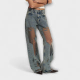 Rayne - Jeansy w Denim Blu Trasparente Trixie
