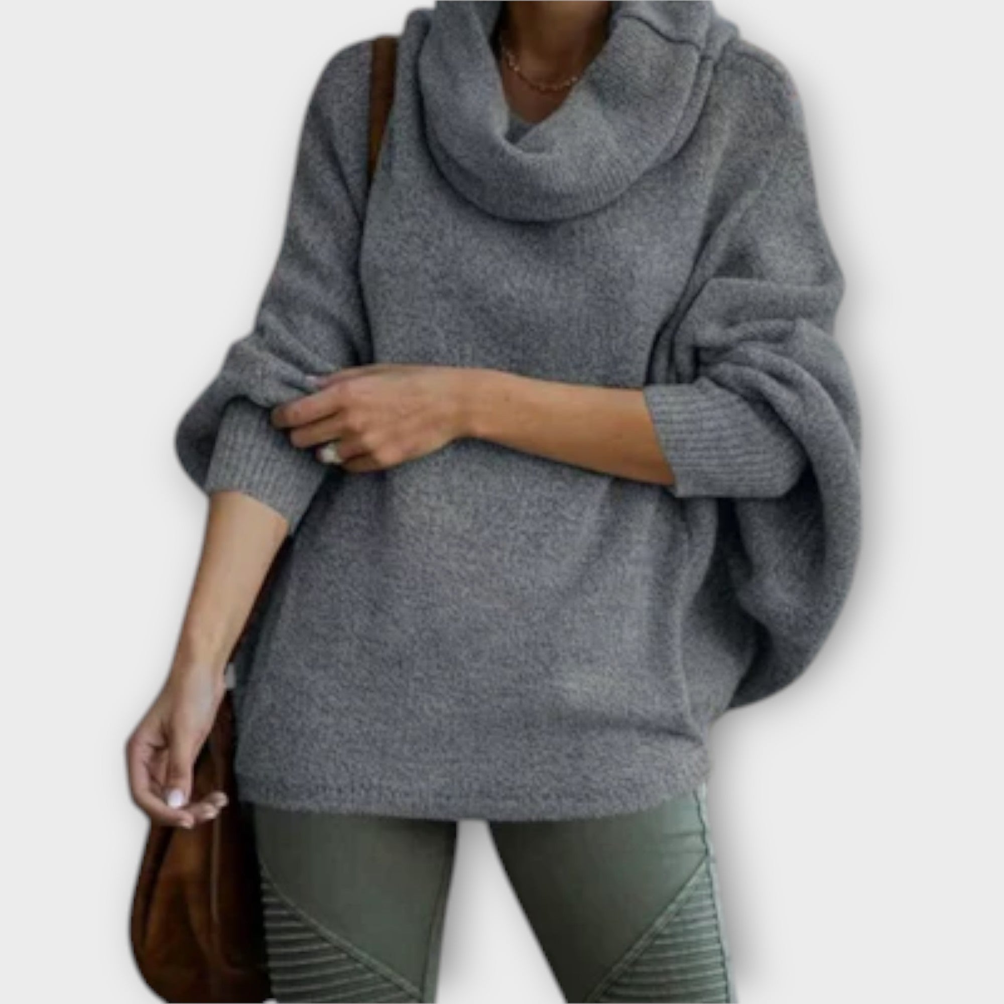 Ulrike - Elegancki Sweter Damski w Serek