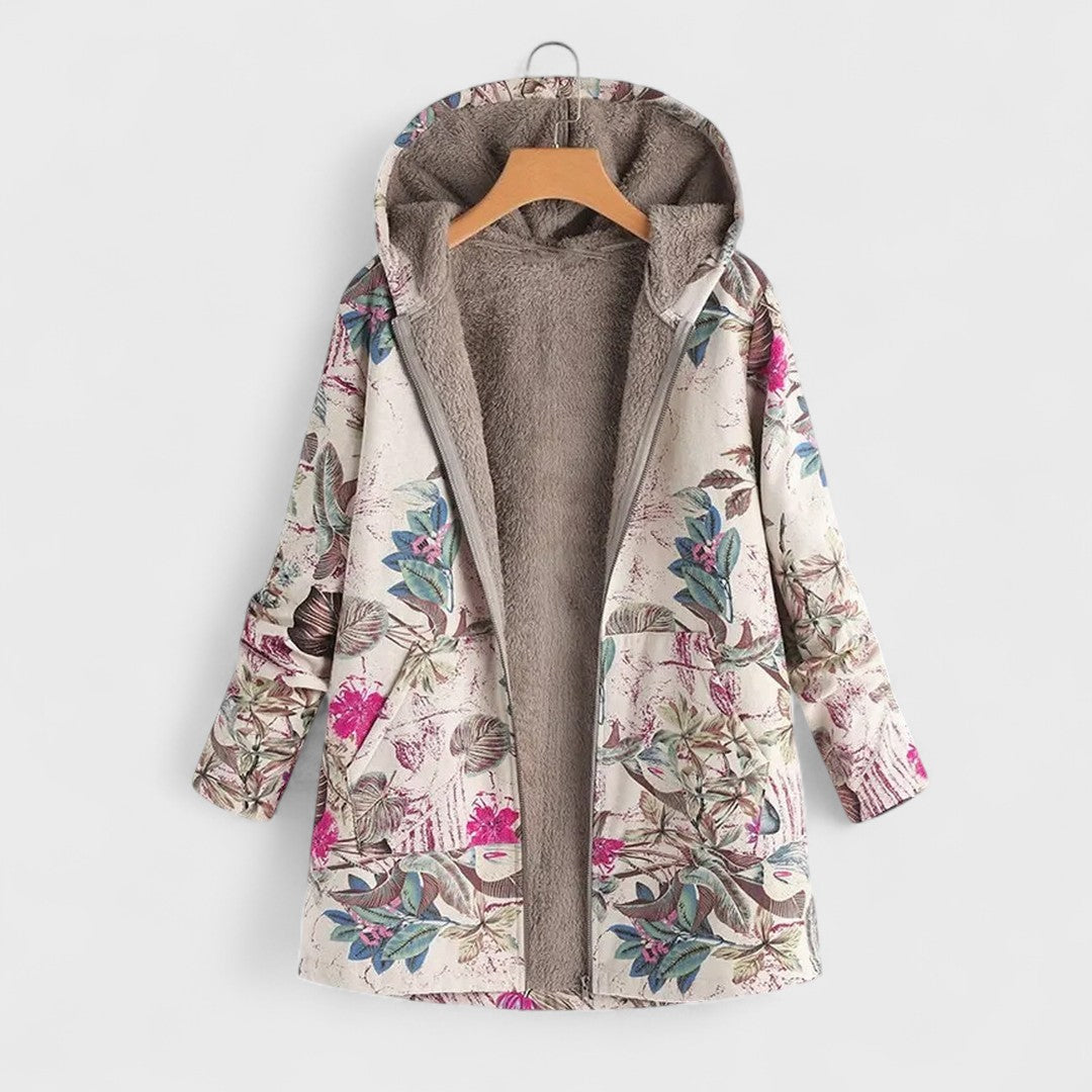Flora - Ciepła i miękko podszyta parka