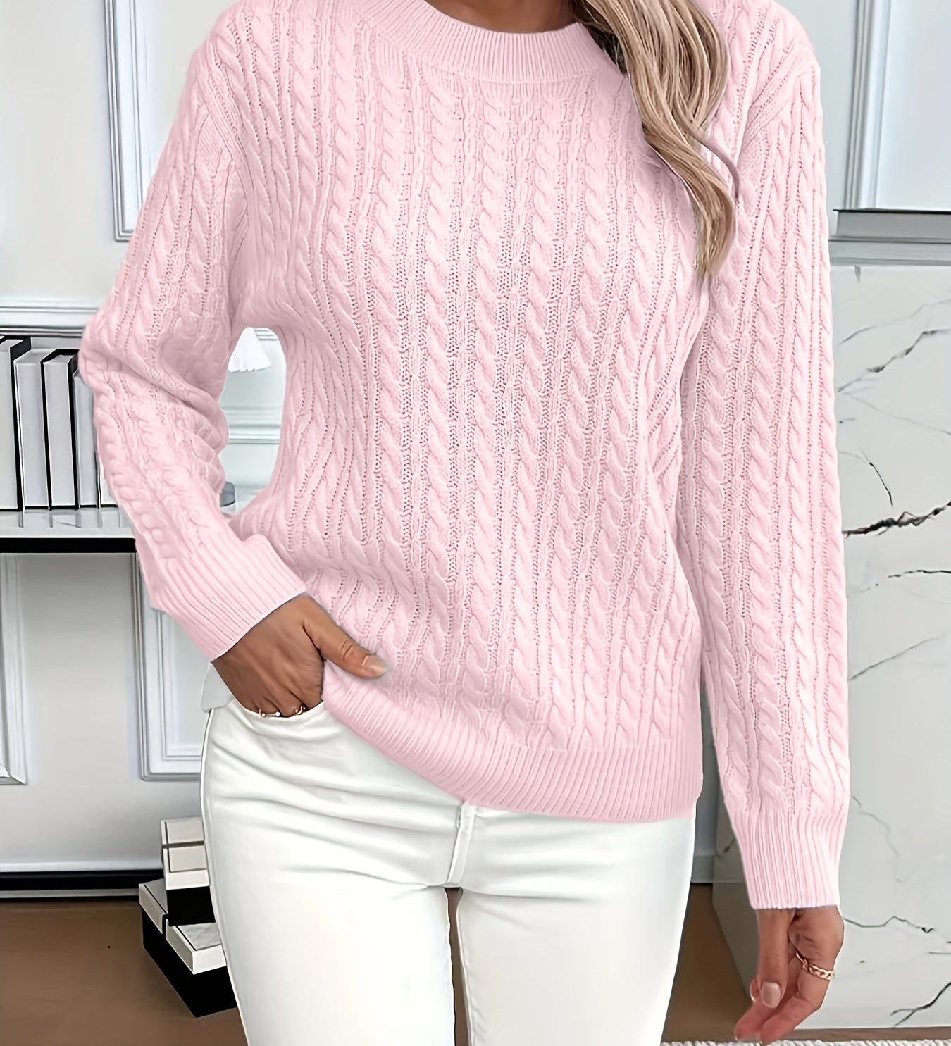 Bernila – Sweter w Warkocze