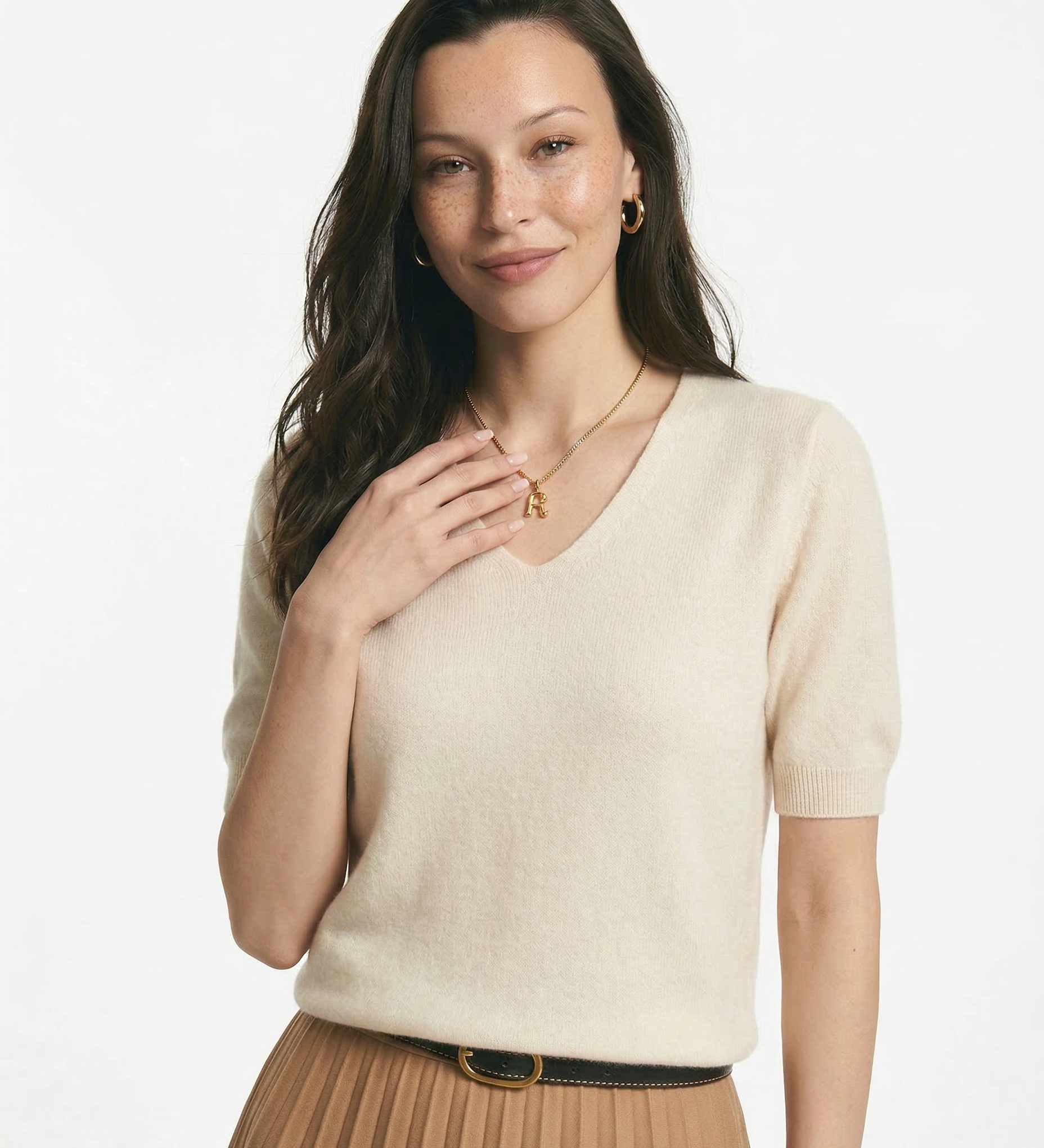 Elysian V-dekolt Który Sweter
