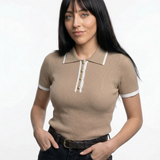 Koszulka polo Linea Contour z bawełny